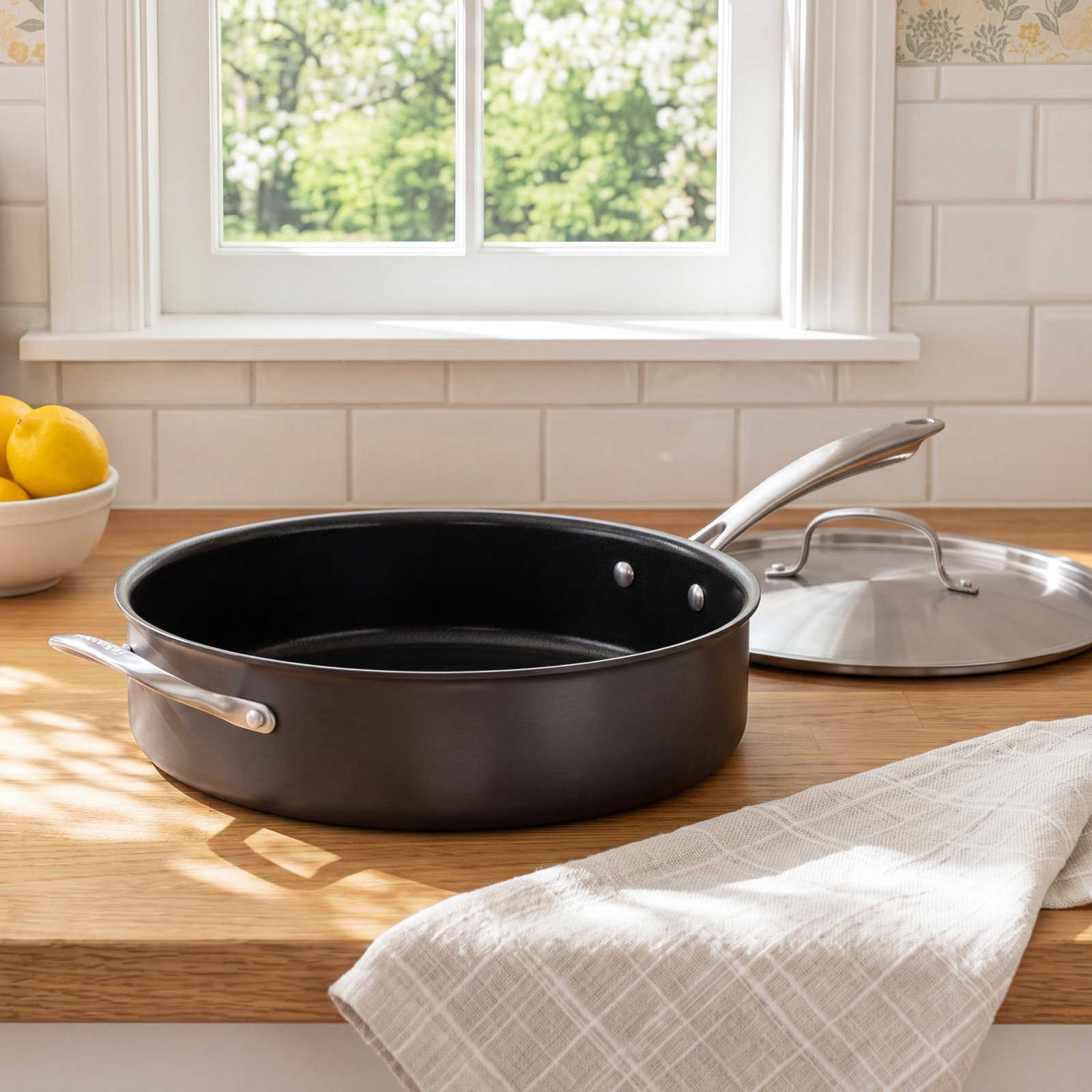 Cuisinart Green Gourmet 5.5qt Sauté Pan