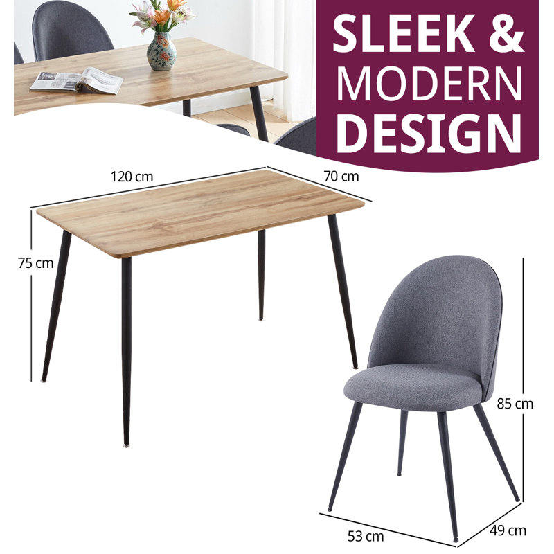 Mose 4 - Person Dining Set