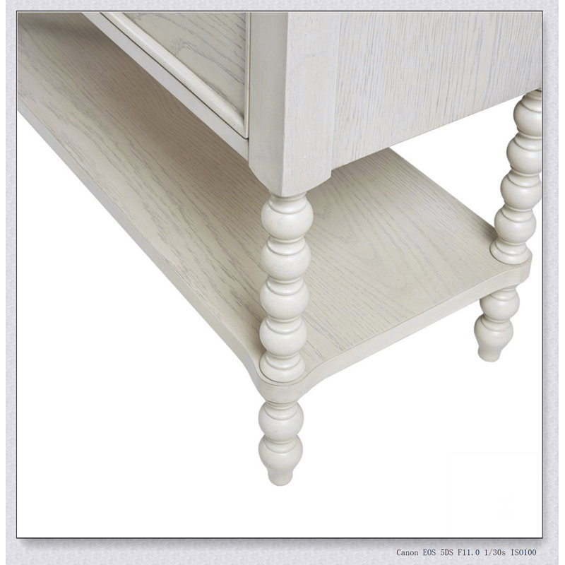 2-Drawer Accent Chest, Ivory
