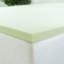 Surmatelas en mousse à mémoire de forme infusée de thé vert Zinus-861557190-888216012