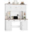 Bureau d'ordinateur 74,8 "avec huche et tiroirs