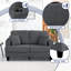 Causeuse d'appoint 60 po-2054269557