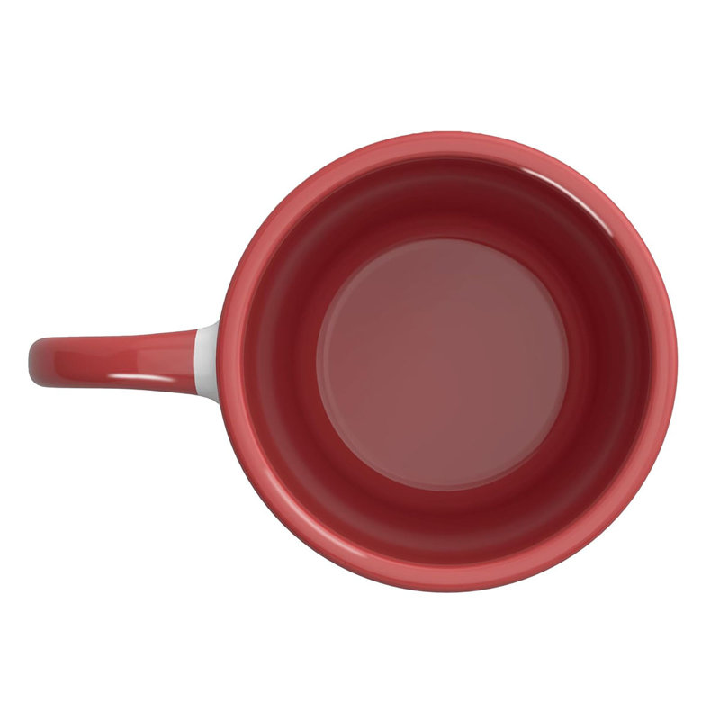 Ceramic Coffee Mug, Red