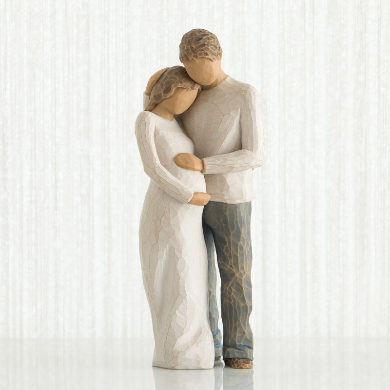 People Figurines & Sculptures, 21" H x 11.5" W x 12" D