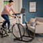 Bureau à vélo réglable Rad Sportz - Chariot à roulettes pour vélo stationnaire - Entraînement lorsque vous travaillez ou regardez la télévision - Bureau debout