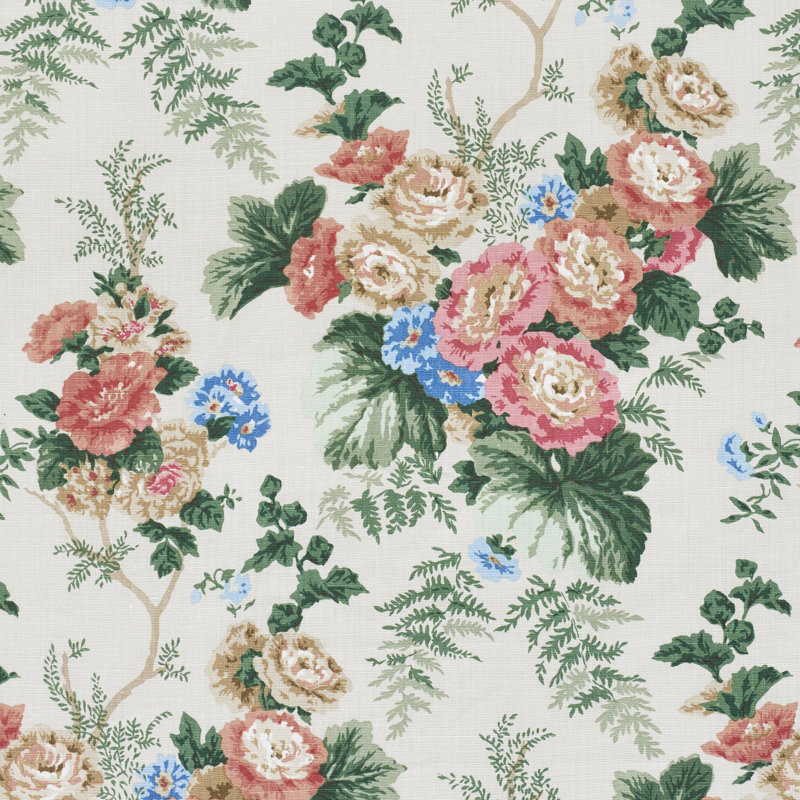 Tissu Wycombe Park, Rose