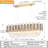 Nolhan 10 - Light Iron Dimmable Chandelier