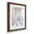 Papier, cadre noyer
