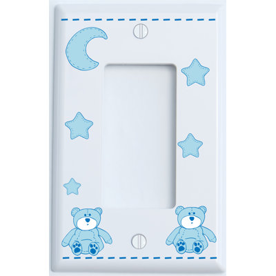 Plaque murale à bascule Teddy Bear