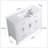 Versatile Bathroom Vanity With Ceramic Sink Combo, Abundant Storage Cabinet -4 Soft Close Doors And 4 Drawers-545988307