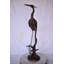 Fontaine en bronze Aubin Great Blue Heron