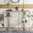 Arlea 42'' Glass Top Console Table