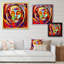 «Flowering Face Portrait Ii», reproduction d'art sur toile-937401427-937401426