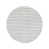 Blanc / point marine / cadre en rotin naturel