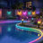 Lumary 16.4Ft Smart Neon Rope Light for Outside, RGBAICW Flexible Color Changing Rope Light Waterproof IP65 for Pathway, DIY Scene Mode, RGB&Warm White&Cool White Work with Alexa Google Assistant