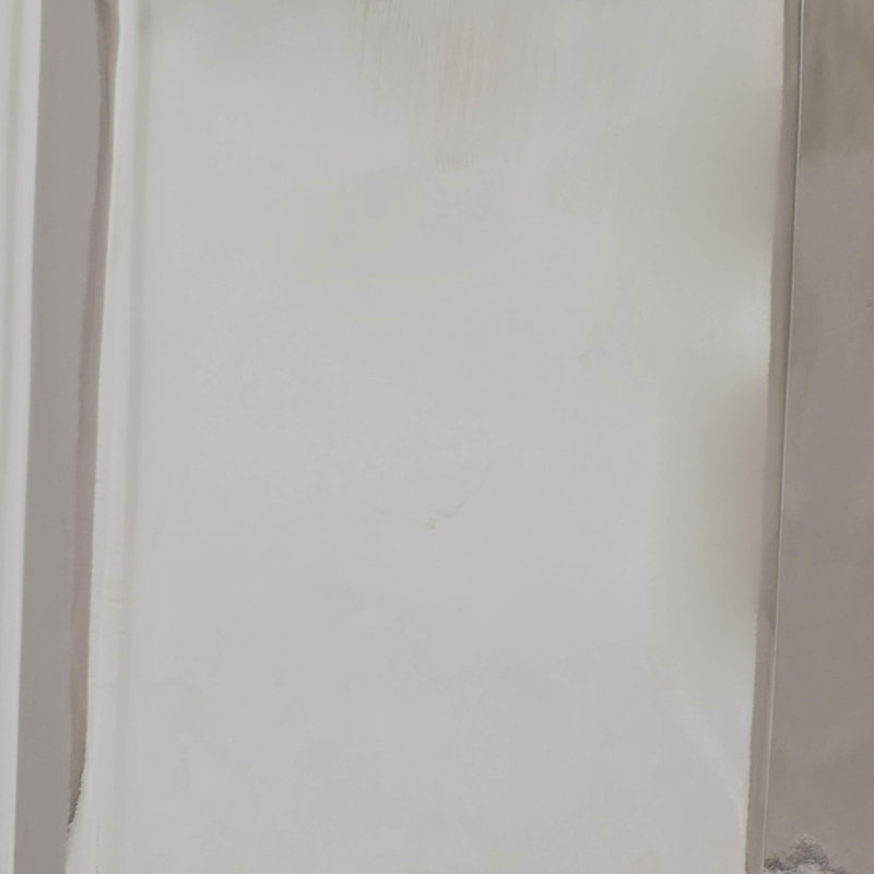 Porte-bougie traditionnel en verre, 7 po et 9 po, Argent
