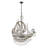 Eclectic 4 Light Ship Boat Crystal Chandelier-100915440