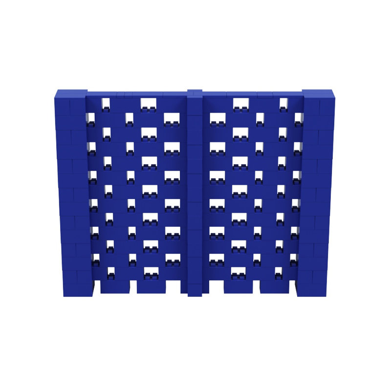 Ensemble mural Everblock, Bleu, H 84 po x l 108 po x P 12 po
