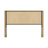 Wooden Headboard With Arched Corrugated,Fits Queen Size Beds-1174503528