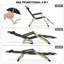 Chaise longue noire