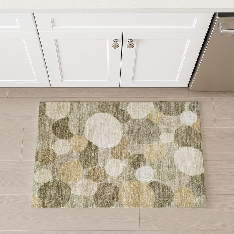 Machine Washable Indoor/Outdoor Chantille ACN2375 Geometric Rug, Rectangle 1'8" x 2'6"