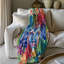 Tropical Luau Decor - Jeté Sherpa 1 pièce-1702184486