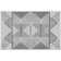 April Geometric Dark Gray & Silver Indoor / Outdoor Area Rug