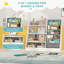 Bibliothèque pour enfants Maggiorina, étagère à livres, armoire de rangement, présentoir à livres-254589776-266628223