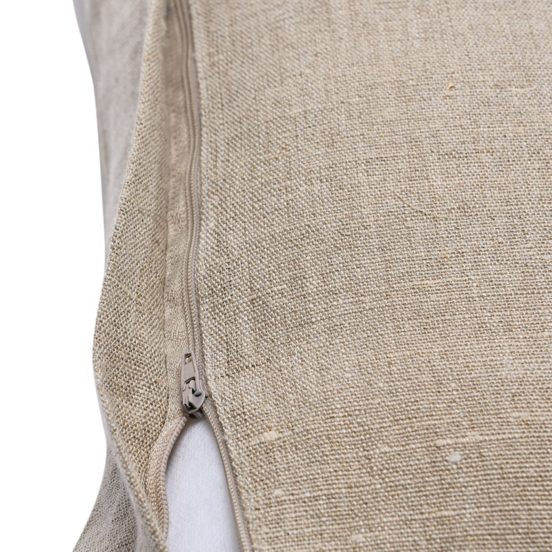 Cotton Reversible Throw Pillow