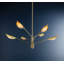 Levin Chandelier in Aged Brass-502170157-502170155
