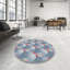Tapis bleu/rouge à motifs-416939902