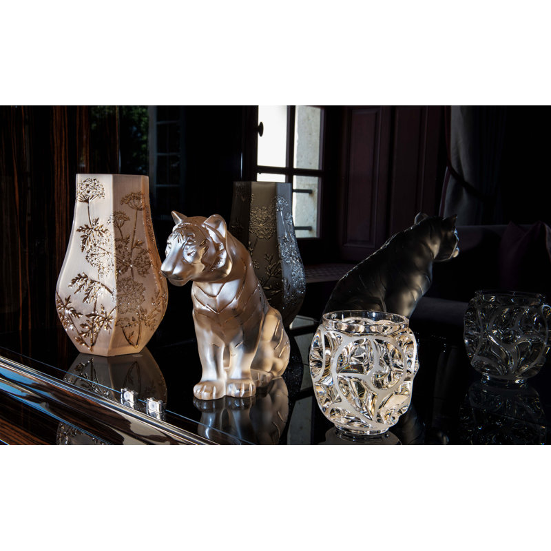 Ombelles Handcrafted Crystal Table Vase