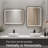Brandton Metal Rectangle Wall Mirror-2125781832