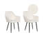 Adgie 48cm H Polyester Blend Upholstered Metal Spindle Side Chair-1802458692