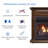 Duluth Forge Dual Fuel Ventless Gas Fireplace With Mantel-25180469-48414523