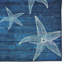 Tapis intérieur / extérieur bleu / blanc Kivett-1010931790