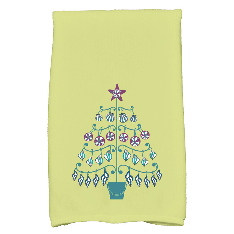 Springville Tea Towel Kitchen Towel, Green
