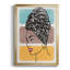 «Head Wrap II», toile encadrée de qualité supérieure - prête à être accrochée-319556158-319556152