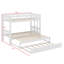 Twin Over Pull-Out Bunk Bed With Trundle-908301457