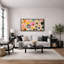 Impression sur toile encadrée, colorée, sushi, nourriture, cuisine, salle à manger, très grandes photos-362621145-362621144
