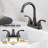 Classic Flow 4" Centerset Bathroom Faucet With Drain-113846166