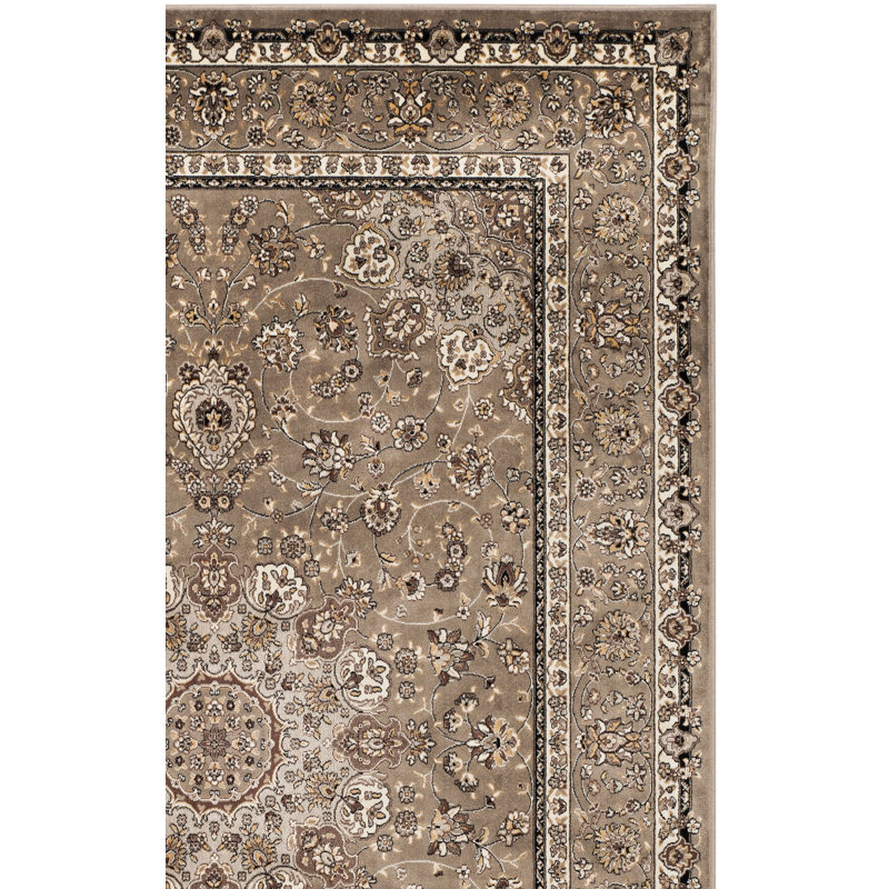 Carolus Viscose Pile Oriental Rug, Rectangle 2'2" x 3'7"