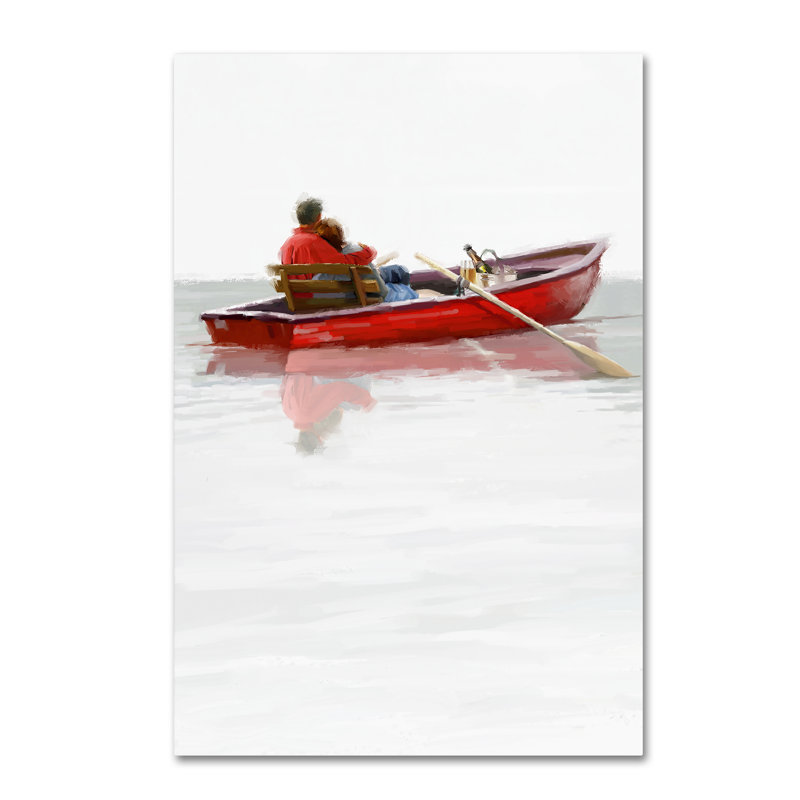 «Boating Lake», reproduction sur toile tendue, H 32 po x l 22 po x P 2 po