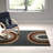 Alderete Double Rainbow Shag Area Rug-724587260-775200835