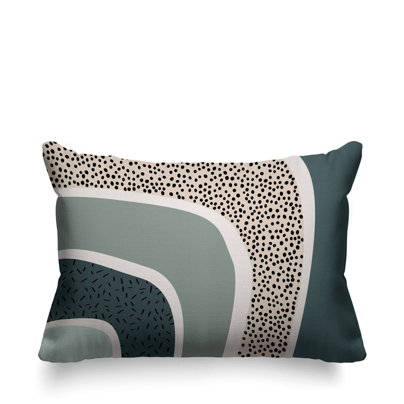 Coussin décoratif intérieur / extérieur Minho, Émeraude