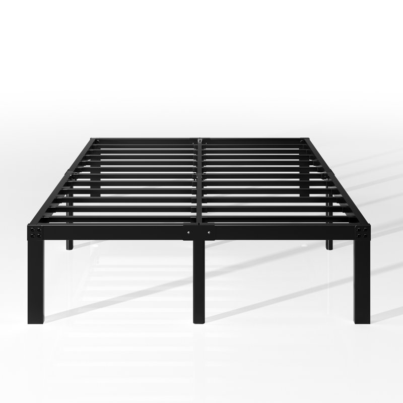 Full Size Bed Frame, Metal Platform Bed Frame, Mattress Foundation with Underbed Storage, Heavy Duty Steel Slats Support, Noise Free, No Box Spring Needed, Easy Assembly