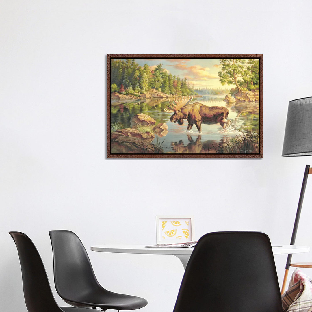 König des Nordens von Corbert Gauthier - Galerie-umwickelte Leinwand Giclée auf Leinwand