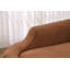 LY-048, chaise longue longue à compression, canapé-lit en chenille d'intérieur moderne avec canapé-lit à assise profonde et 1 coussin, canapé-lit pour salon, chambre à coucher, appartement, caramel.-1269838427
