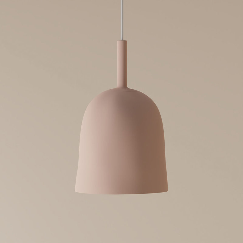 Vessel Pendant Light, Sage, 18.5'' H x 9'' W x 9'' D, White