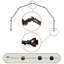 Ensemble de tringle à rideaux simple et quincaillerie pour fenêtre à 6 côtés Haubstadt-1590308053-1542400250